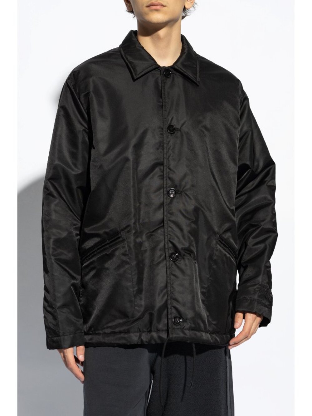 ** MENS ** MM6 Maison Margiela Nylon Bomber in Black, size 48 (Fits mens Large)